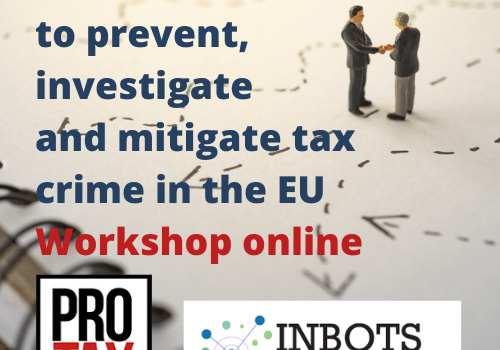 New methods to prevent, investigate and mitigate tax crime in the EU